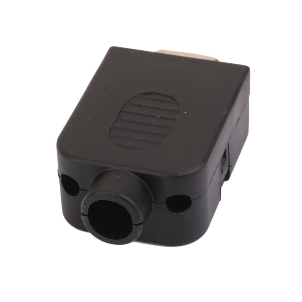 DB9 Teeth Type Connector 9 Pin Male Adapter RS232-Terminal Module
