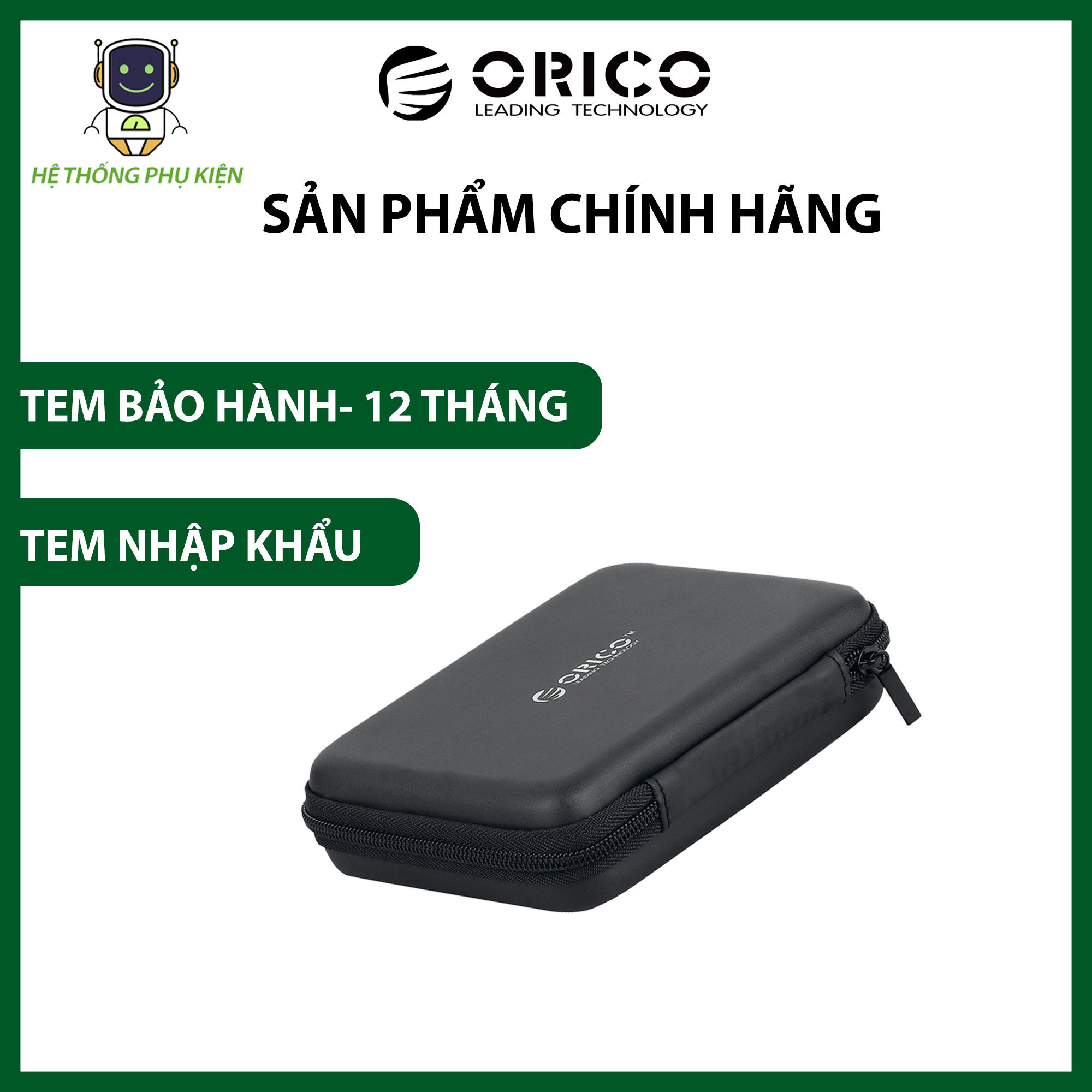 BAO BẢO VỆ Ổ CỨNG ORICO PHB-25- HÀNG CHÍNH HÃNG