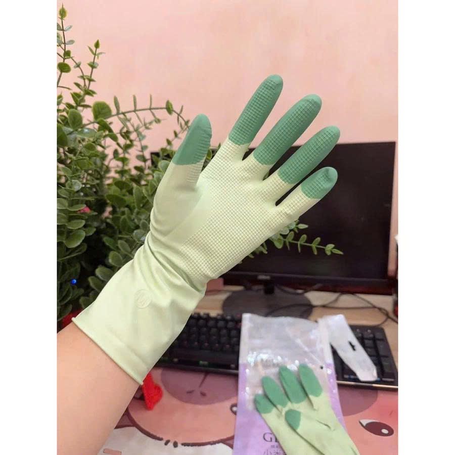 Combo 2 Găng Tay Cao Su Đa Năng Siêu Bền – Chống Trượt, Bảo Vệ Tay Khi Rửa Chén