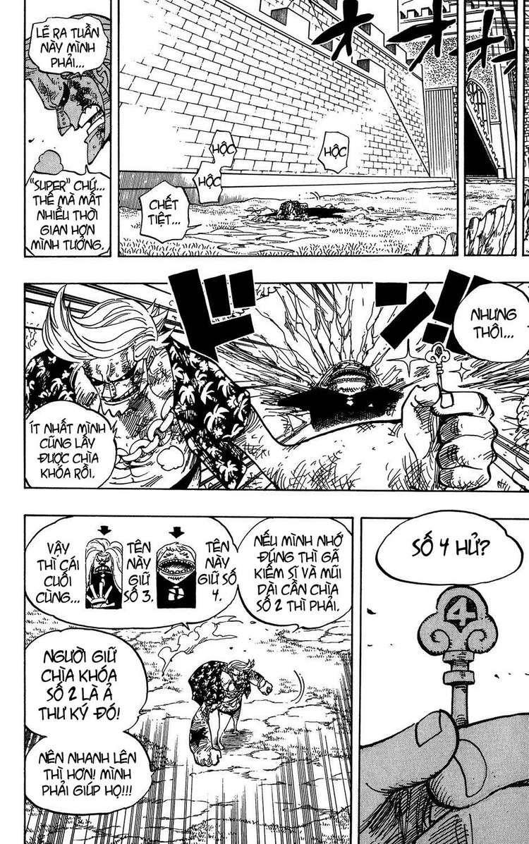 đảo hải tặc - one piece chapter 407 13