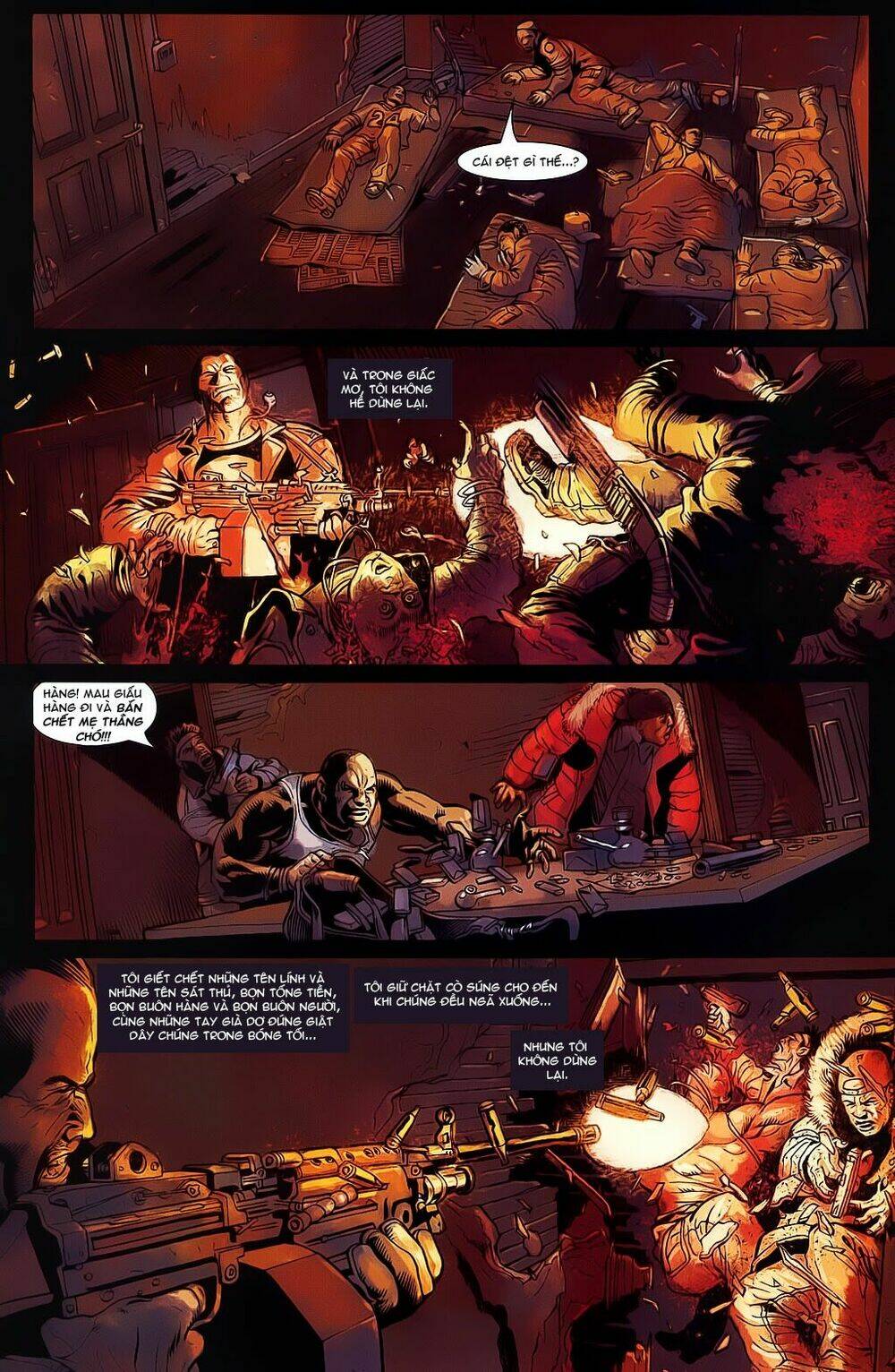 the punisher: trên là dưới & trắng là đen chapter 3 23