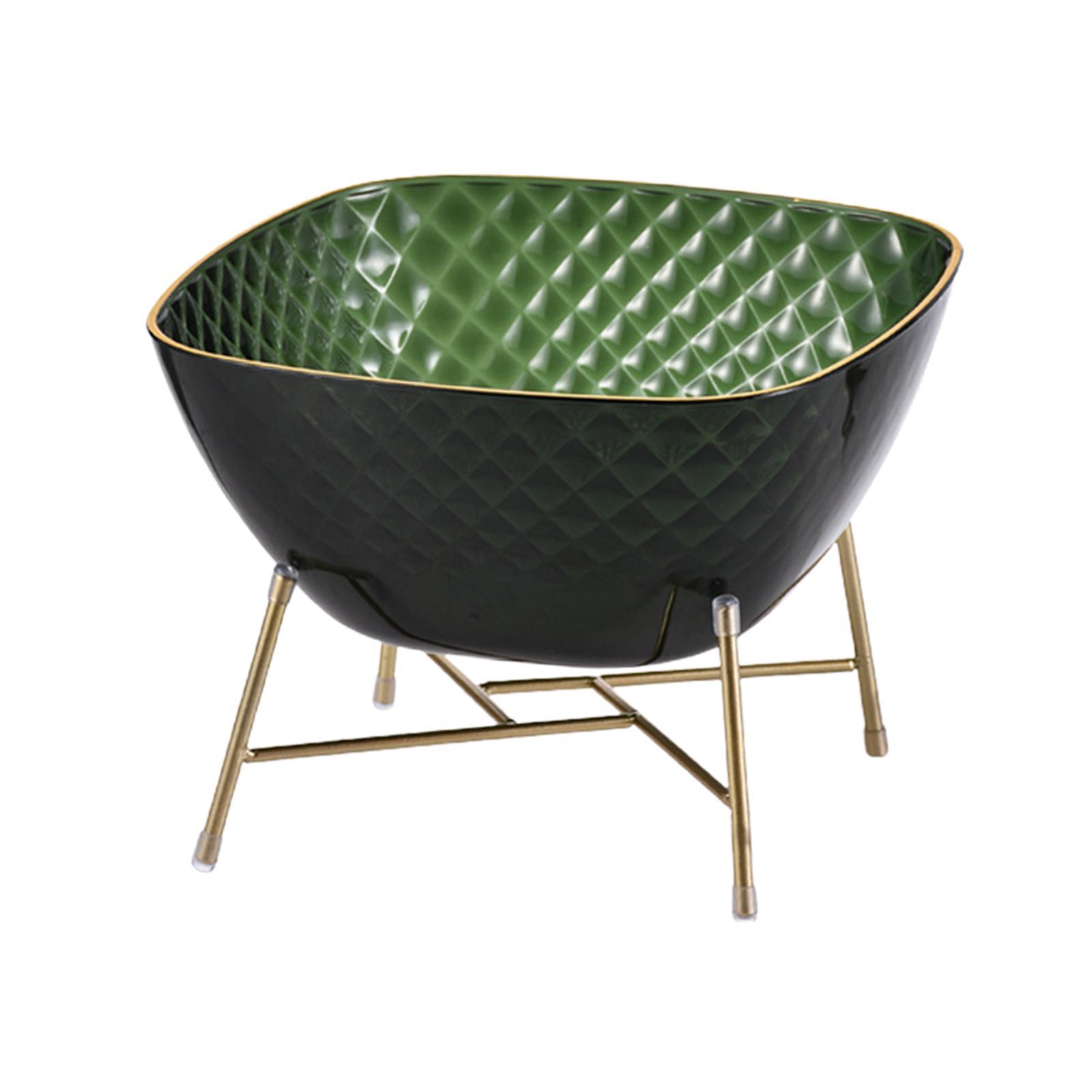 Fruit Plate Fruit Holder Snack Storage Tray for Kitchen Counter Dining Table