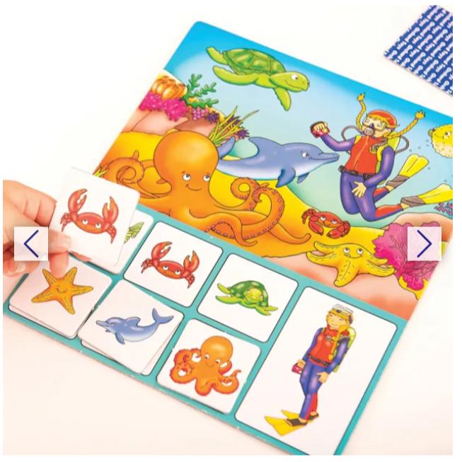 Trò chơi trí tuệ Where Do I Live - Orchard Toys giúp trẻ phát triển kiến thức và kỹ năng quan sát