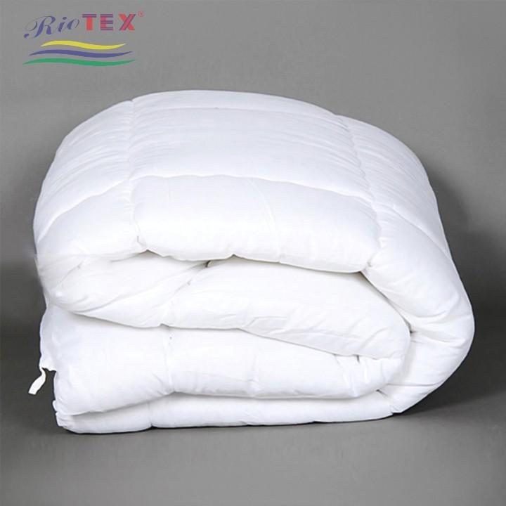 Vỏ chăn cotton RIOTEX cho khách sạn trắng trơn 2.2mx2.4m