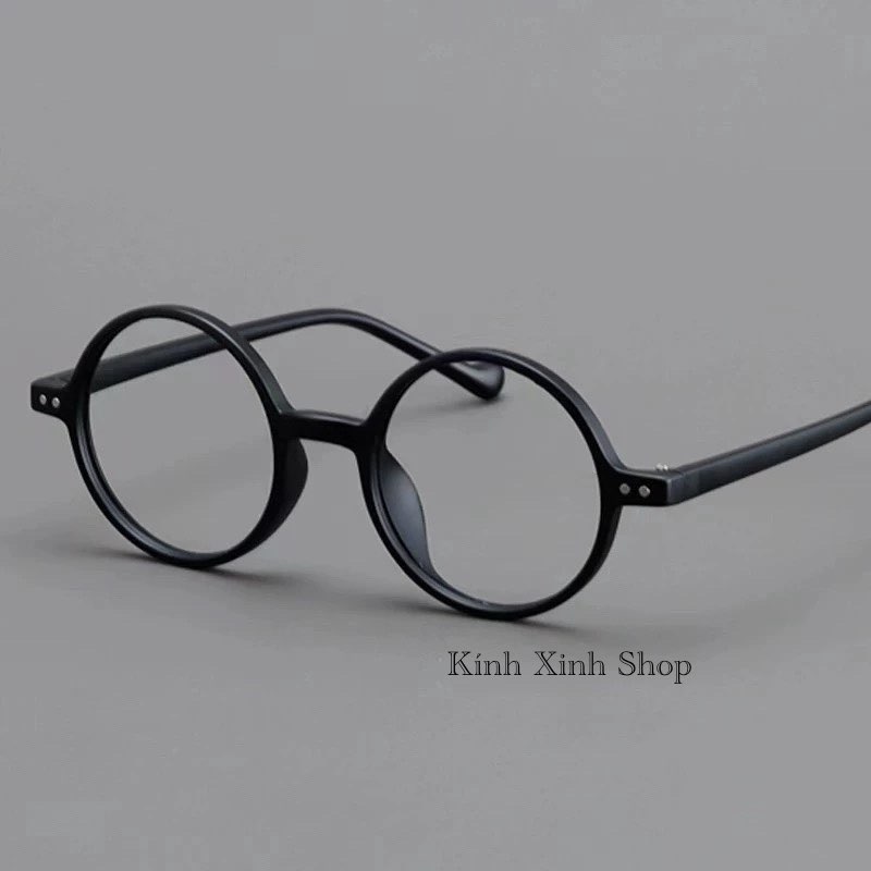 Kính mắt chống ánh sáng xanh dáng Mắt tròn form nhỏ