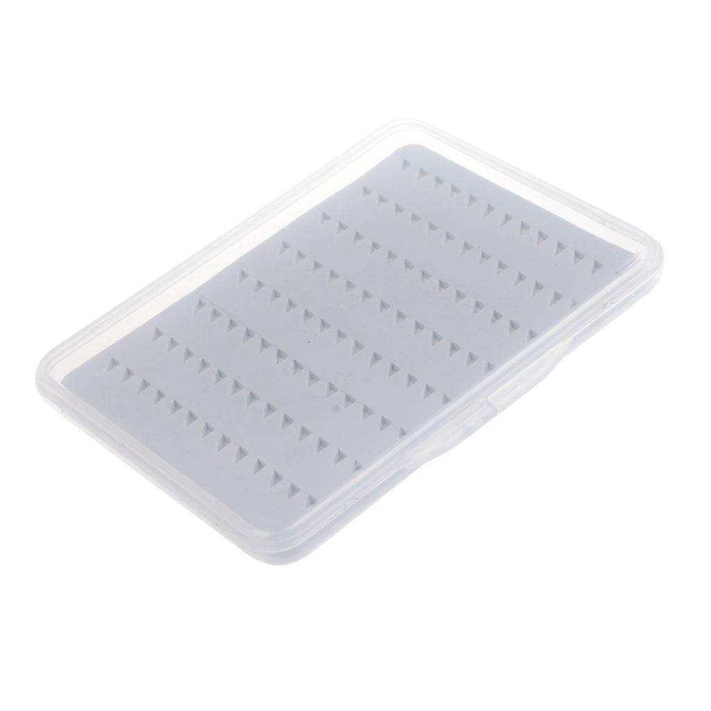 Pocket Waterproof Slit Foam Fly Fishing Box Ultra Slim Flies Storage Case S