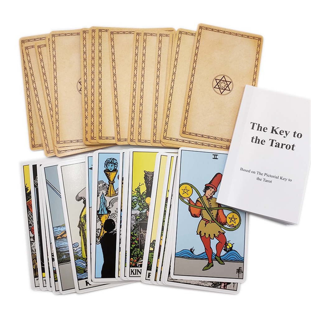 Bộ Bài The Pictorial Key To the Tarot 78 Lá Tặng Đá Thanh Tẩy