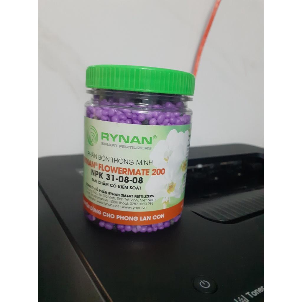 Phân bón hoa lan (phân thông minh npk rynan 200 tím
