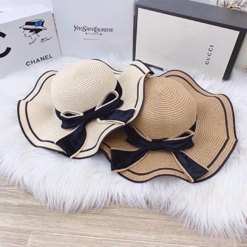 MŨ ĐI BIỂN RỘNG VÀNH ĐÍNH NƠ