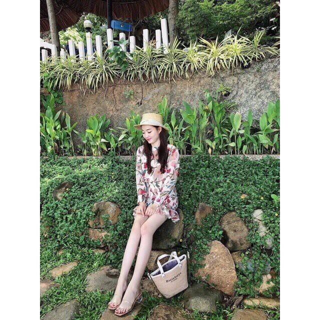 Dép cao gót 5p, gót trong siêu xinh