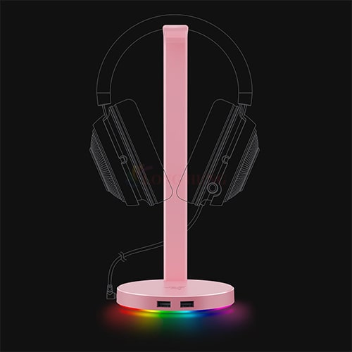 Đế treo tai nghe Razer Base Station V2 Chroma - Hàng chính hãng