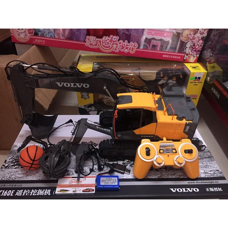 Mô hình xe xúc, gắp, đục Double Eagle Volvo E568-001
