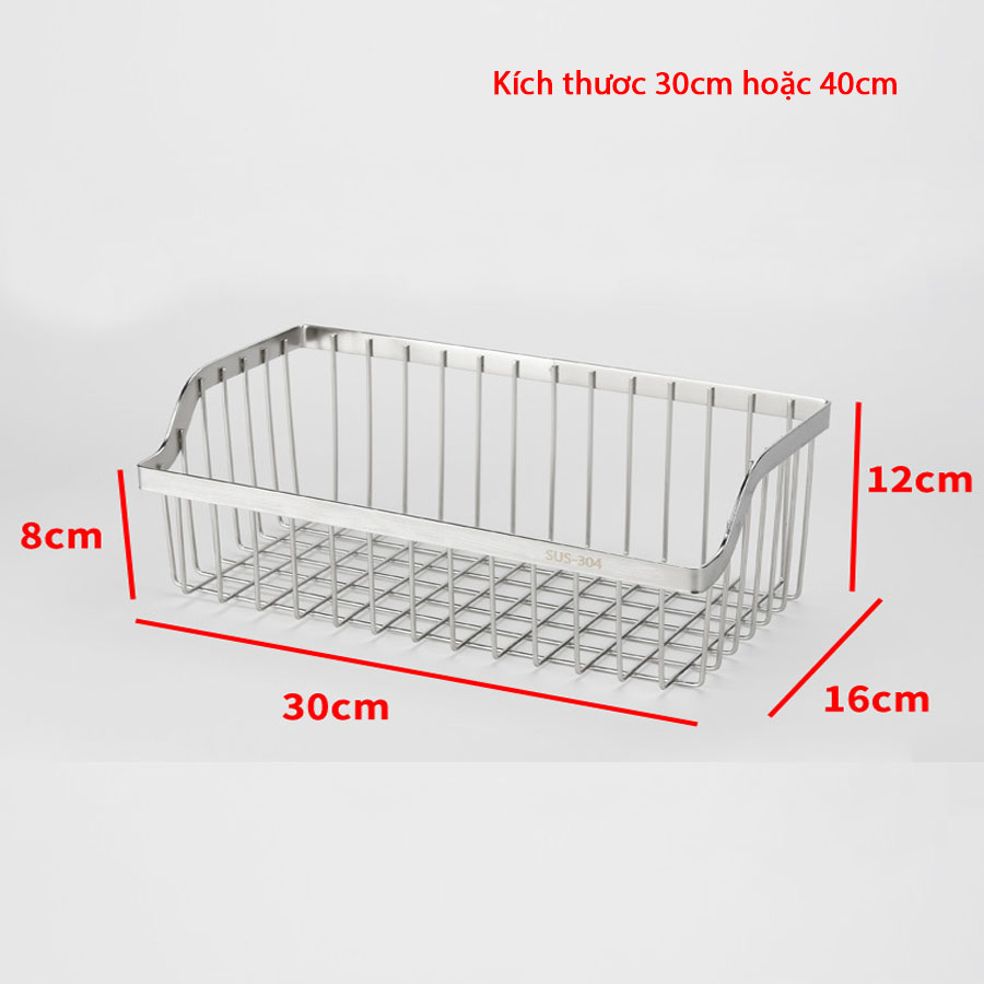 KỆ ĐỂ ĐỒ NHÀ BẾP - KỆ ĐỂ RAU QUẢ ĐỒ KHÔ NHÀ BẾP 40cm