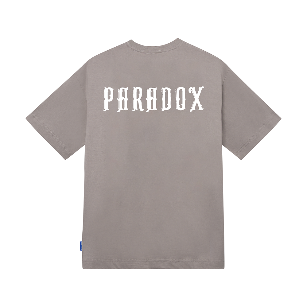 Áo thun form rộng Paradox tay lỡ - Unisex - In hình - REVERIE - Nhiều Màu