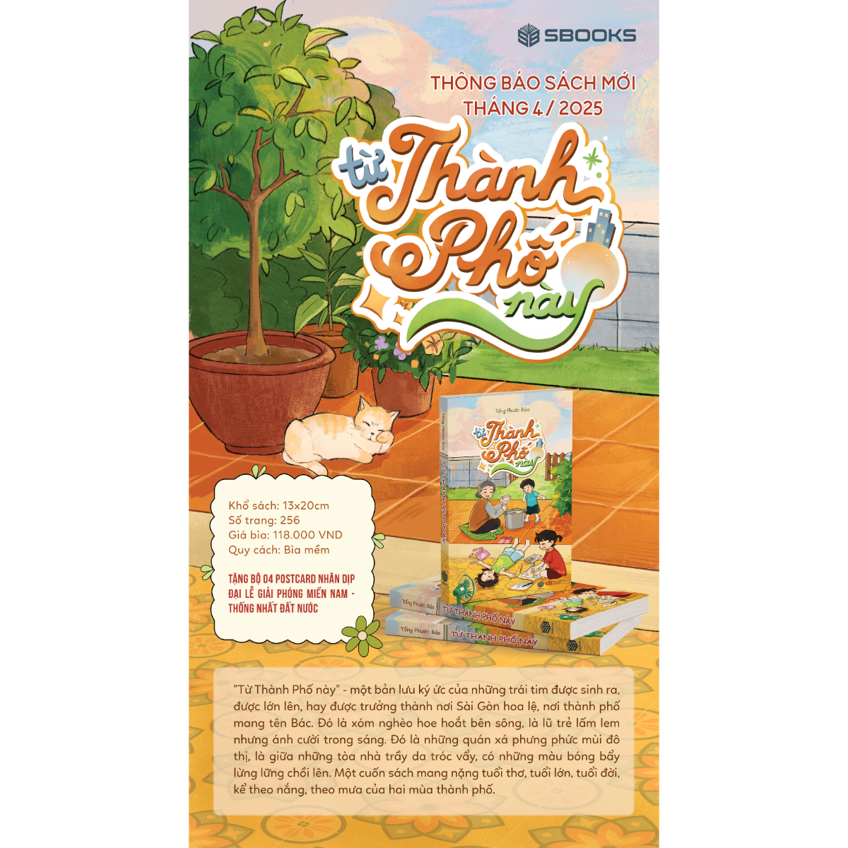 Sách - Từ Thành Phố Này (Tống Phước Bảo)- SBOOKS
