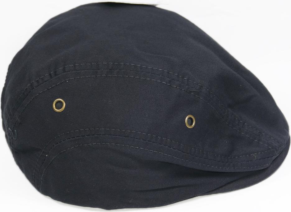 Nón beret nam thiết kế mỏ vịt dành cho người trung nhiên, không thêu họa tiết, dễ dàng tăng giảm size như ý - Đen