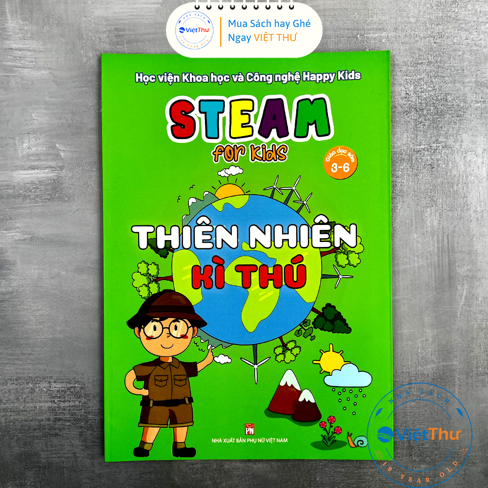 Trọn Bộ 10 Quyển Học Viện Khoa Học Và Công Nghệ Happy Kids - Steam For Kids