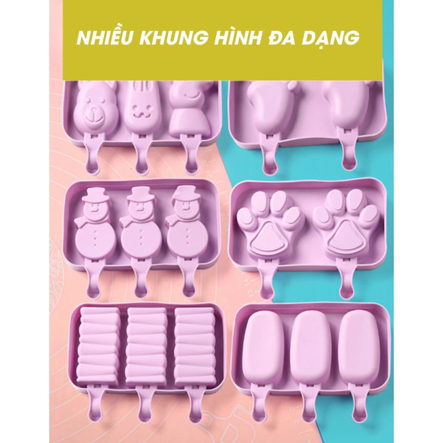 KHUÔN LÀM KEM SILICONE  - Home and Garden