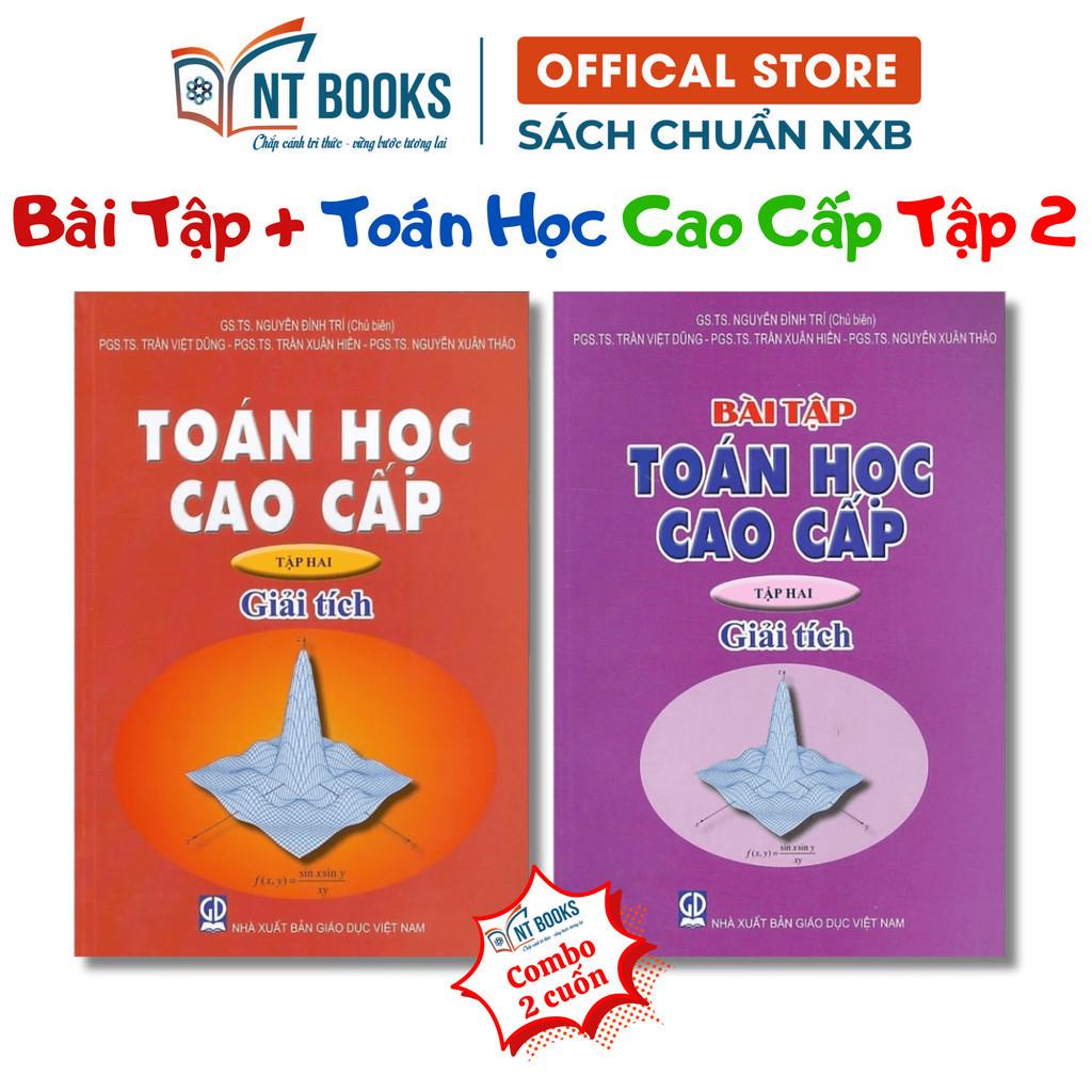 Sách - Combo Toán Học Cao Cấp - Bài Tập Toán Học Cao Cấp - Tập 2 (Giải Tích) - KHỔ TO - HV - ảnh 11