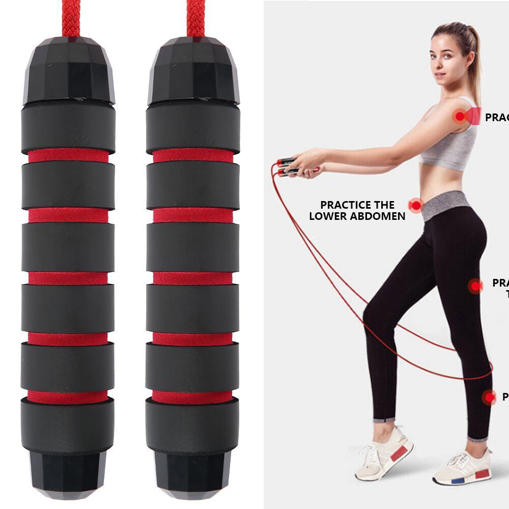 Jump Rope Skipping Rope Wire Aerobic Exercise For Women Men Training