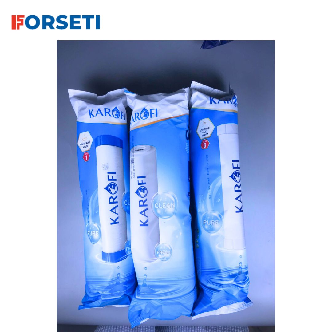 Combo 9 lõi lọc nước Karofi Hàng chính hãng dùng cho máy lọc nước Karofi K9IQ-2 Plus ( Thetis K9IP-2)