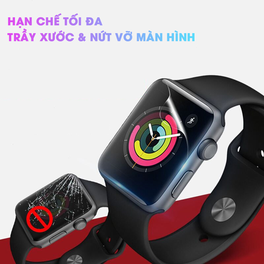 Miếng Dán Màn Hình Mặt Trước PPF Dành Cho Apple Watch SE / Series 6- Hàng Chính Hãng