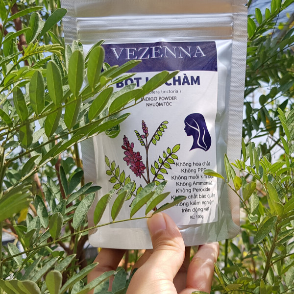 Bột lá chàm nguyên chất VEZENNA 100g