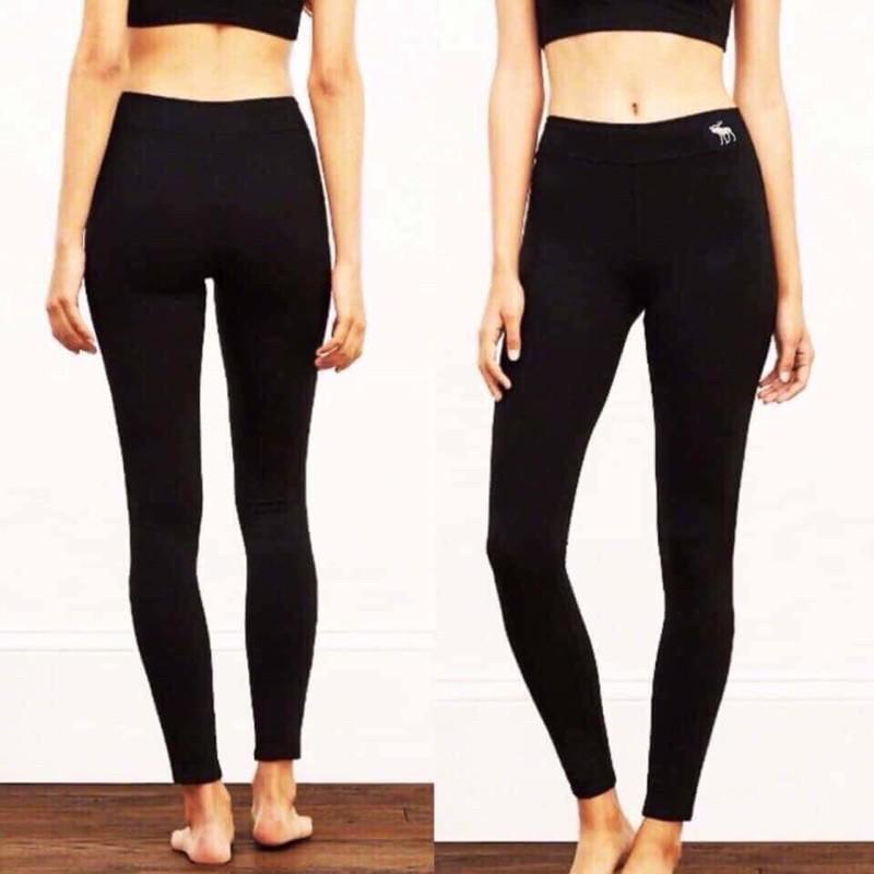 Quần Legging Dài Thêu Aber Xuất Xịn [Ảnh Thật 100