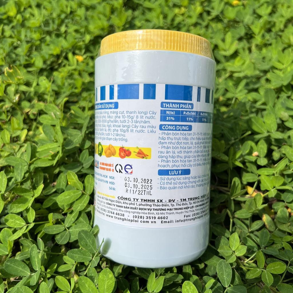 Phân bón lá Agasol 31-11-11 + TE SIÊU VỌT ĐỌT - Đâm chồi mạnh, bung đọt nhanh, lá xanh dày chuyên cho rau màu