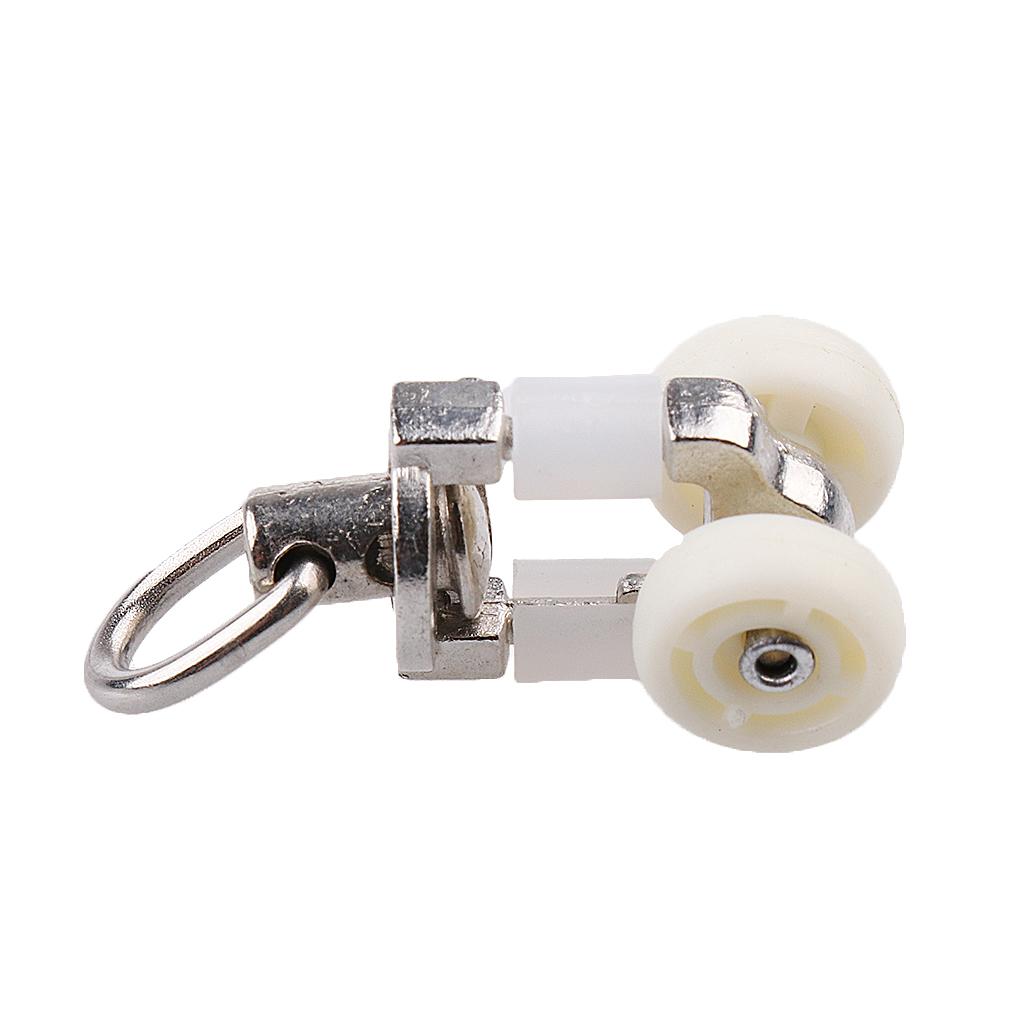 10 Mảnh Hợp Kim Rèm Theo Dõi Tàu Lượn đường Sắt Trượt Bánh Xe Con Lăn