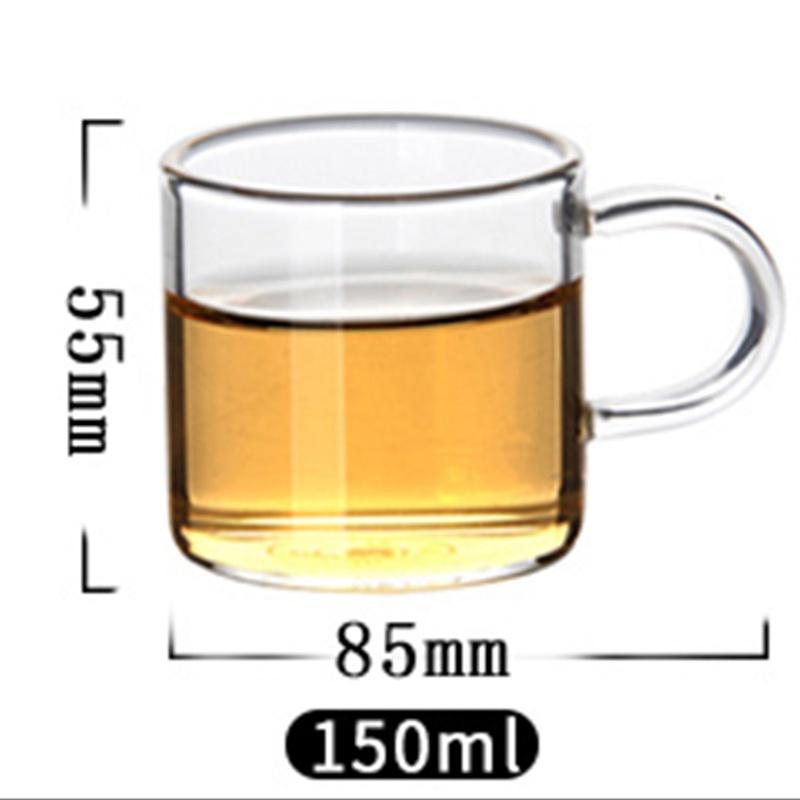 Bình trà thủy tinh, Ấm pha trà thủy tinh hình vuông chịu nhiệt, có bộ lọc bằng thép không gỉ