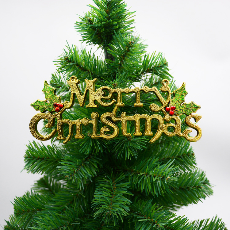 Chữ Merry Christmas 20 cm Trang Trí Cây Thông Noel Dịp Giáng Sinh