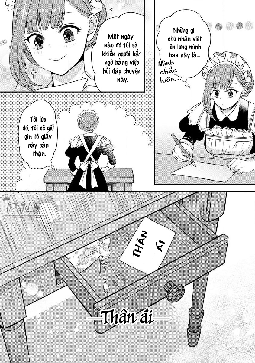 cô hầu dễ thương cùng chàng quý tộc điển trai chapter 3.3 6