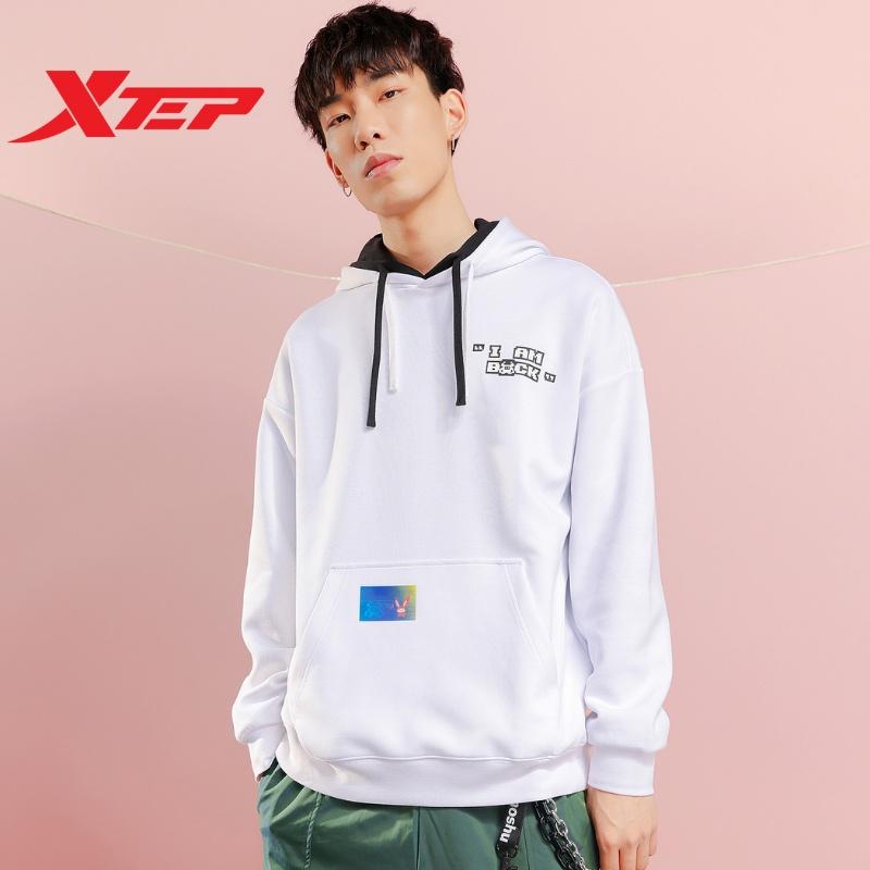 Áo hoodie nam Xtep, Style bắt mắt thời trang, chất lượng mềm mại, thoáng mát 879329930170