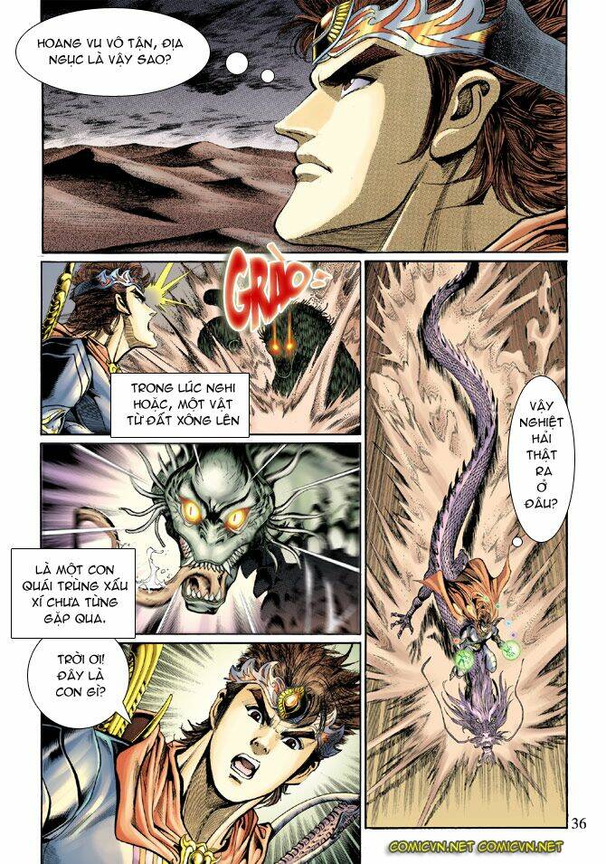 thiên tử truyền kỳ 5 - như lai thần chưởng chapter 46 36