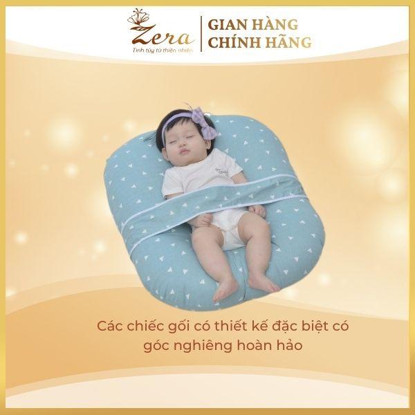 Gối chống trào ngược cho bé, đệm ngủ chống trào ngược cho bé