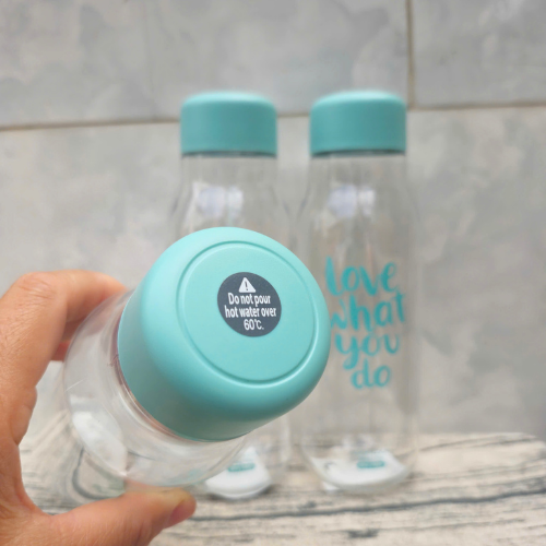 Bộ 3 Bình Nước LocknLock HAP654 Chịu Nhiệt -20 Độ Đến 60 Độ, Chất Liệu Nhựa BPA Free- 500ml