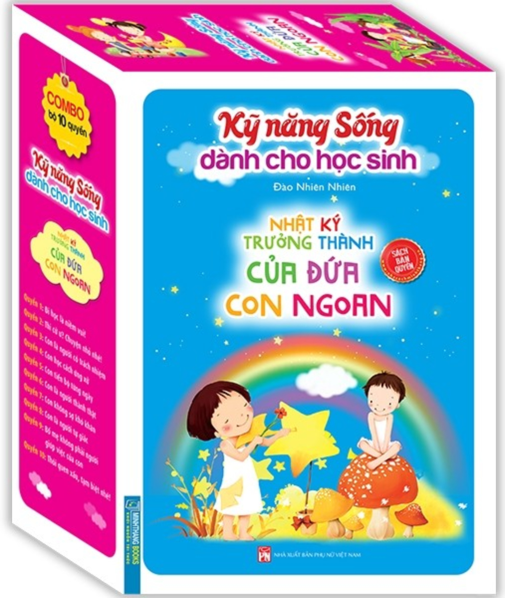 BỘ SÁCH NHẬT KÝ TRƯỞNG THÀNH CỦA ĐỨA CON NGOAN P2 (HỘP)