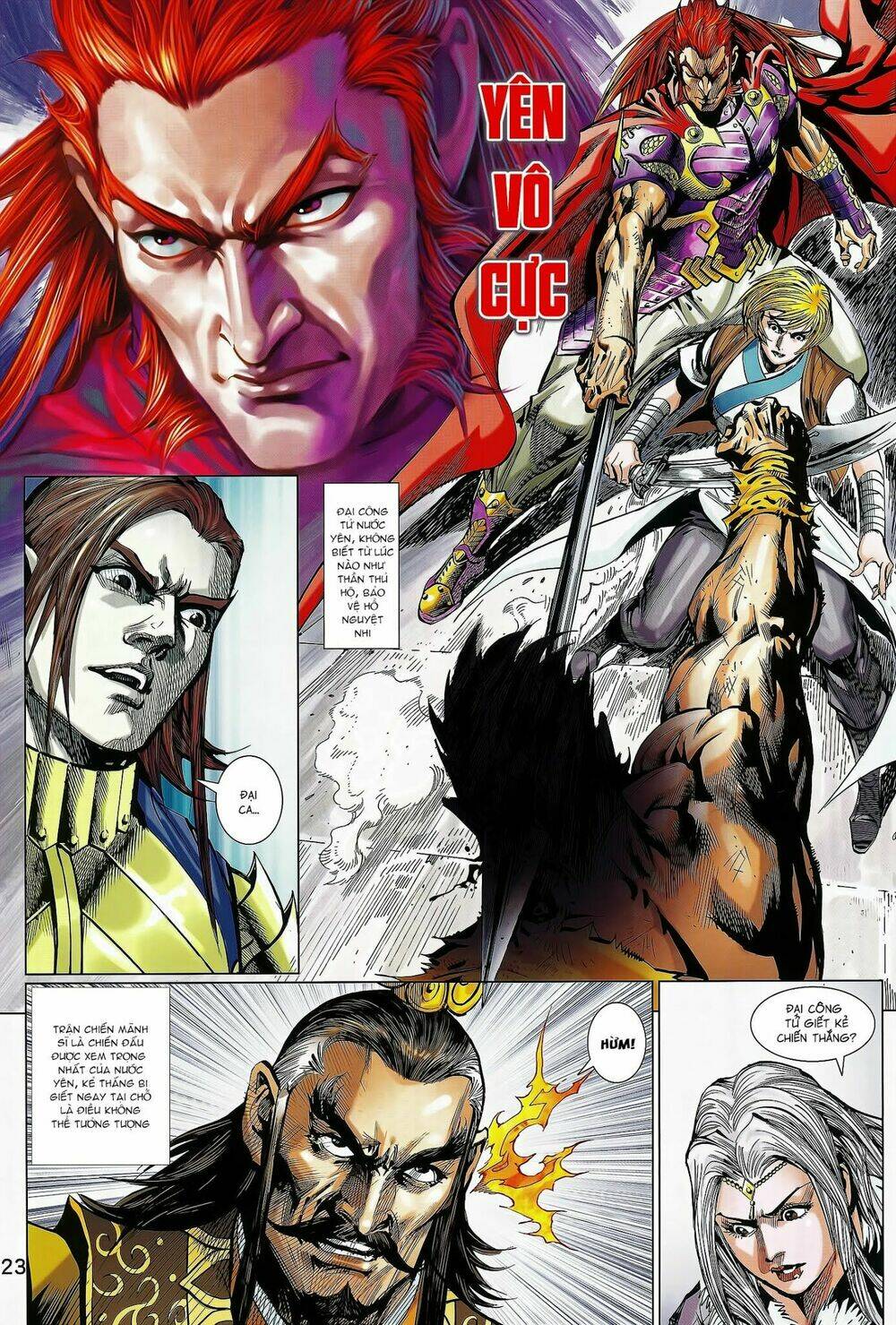 xuân thu mãnh sĩ chapter 14.2 10