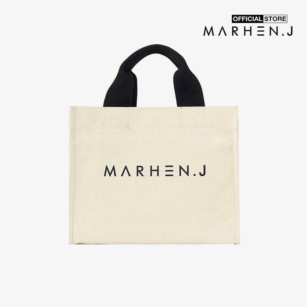Marhen.J - Túi đeo vai chữ nhật vải bố Rico MJ18BRCO25-CV