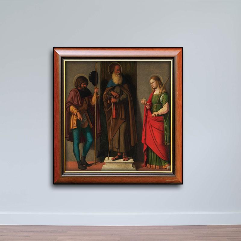Tranh về Thiên Chúa Giáo “3 vị thánh” W584