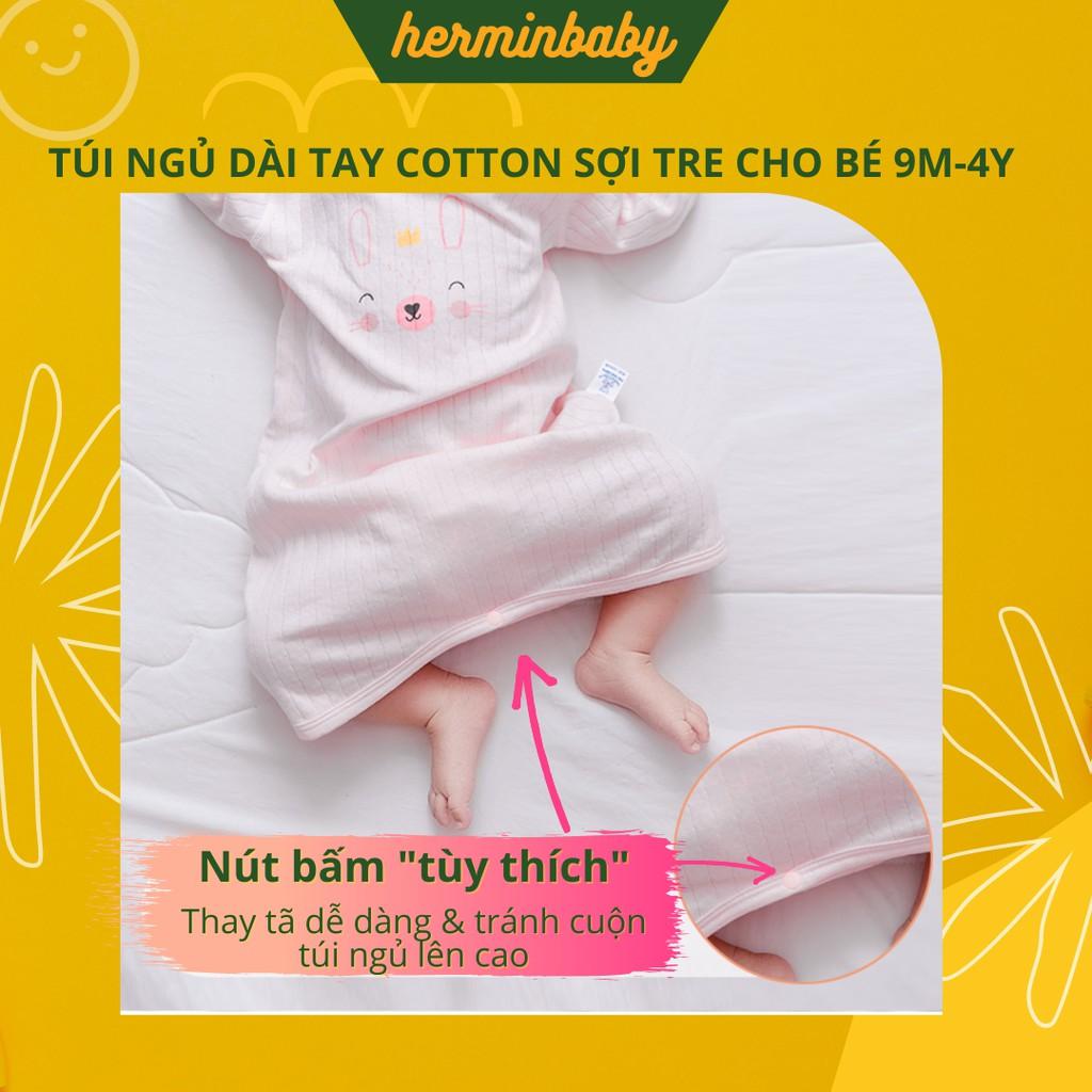 (Ảnh thật/video) Túi ngủ cho bé mùa hè thu chất cotton sợi tre cao cấp - túi ngủ trẻ em hở chân mùa hè