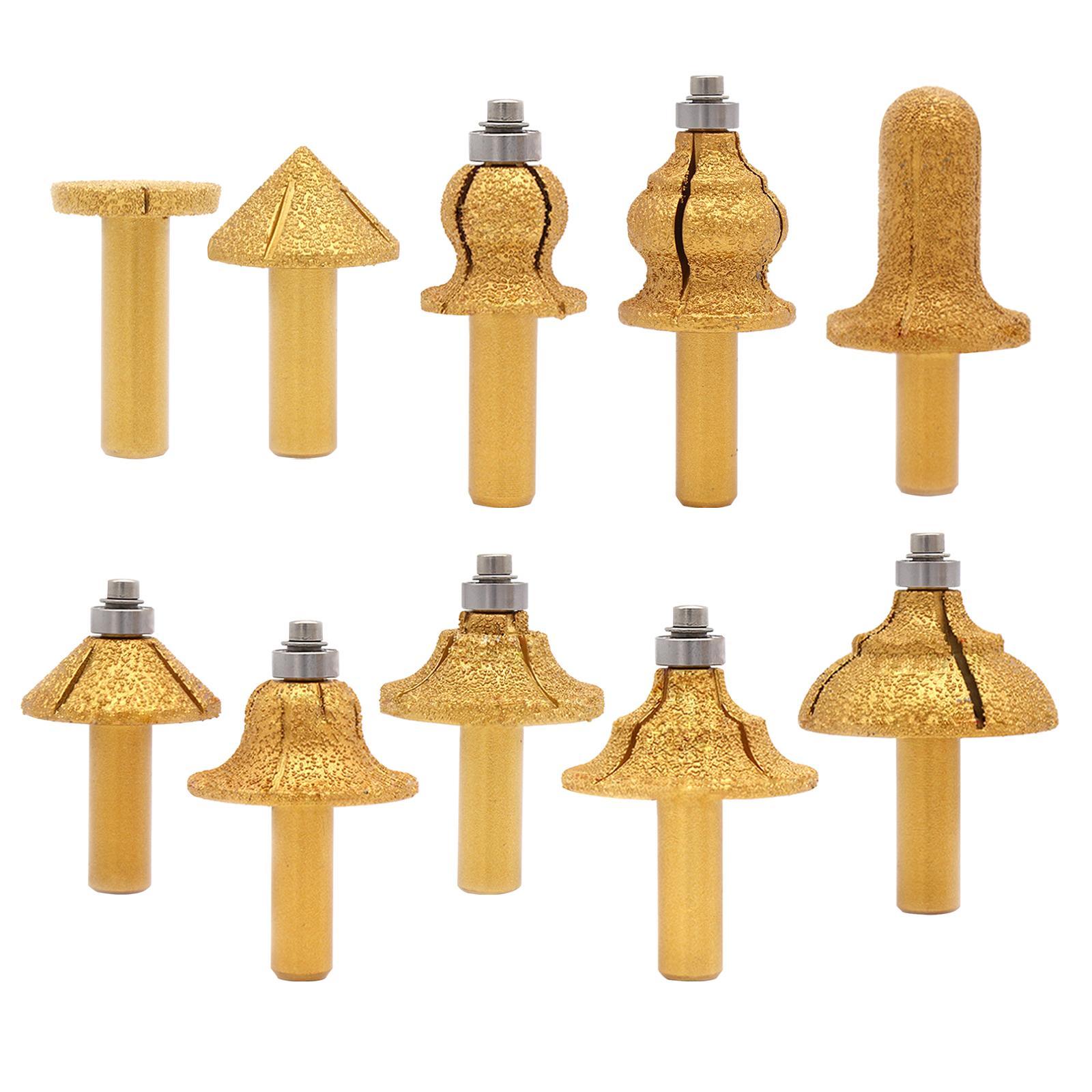 1PC Diamond Milling Bits for Holes Enlarging Shaping Trimming in Tile Marble Glass Granite Ceramic