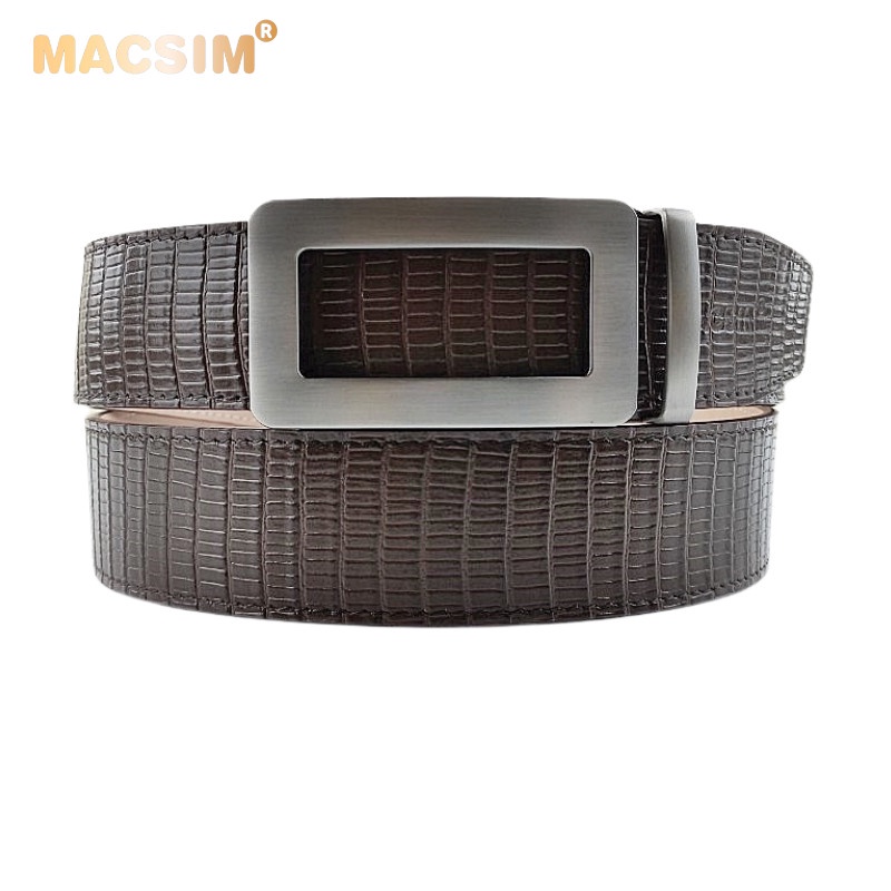 Thắt lưng nam da thật cao cấp nhãn hiệu Macsim MS006