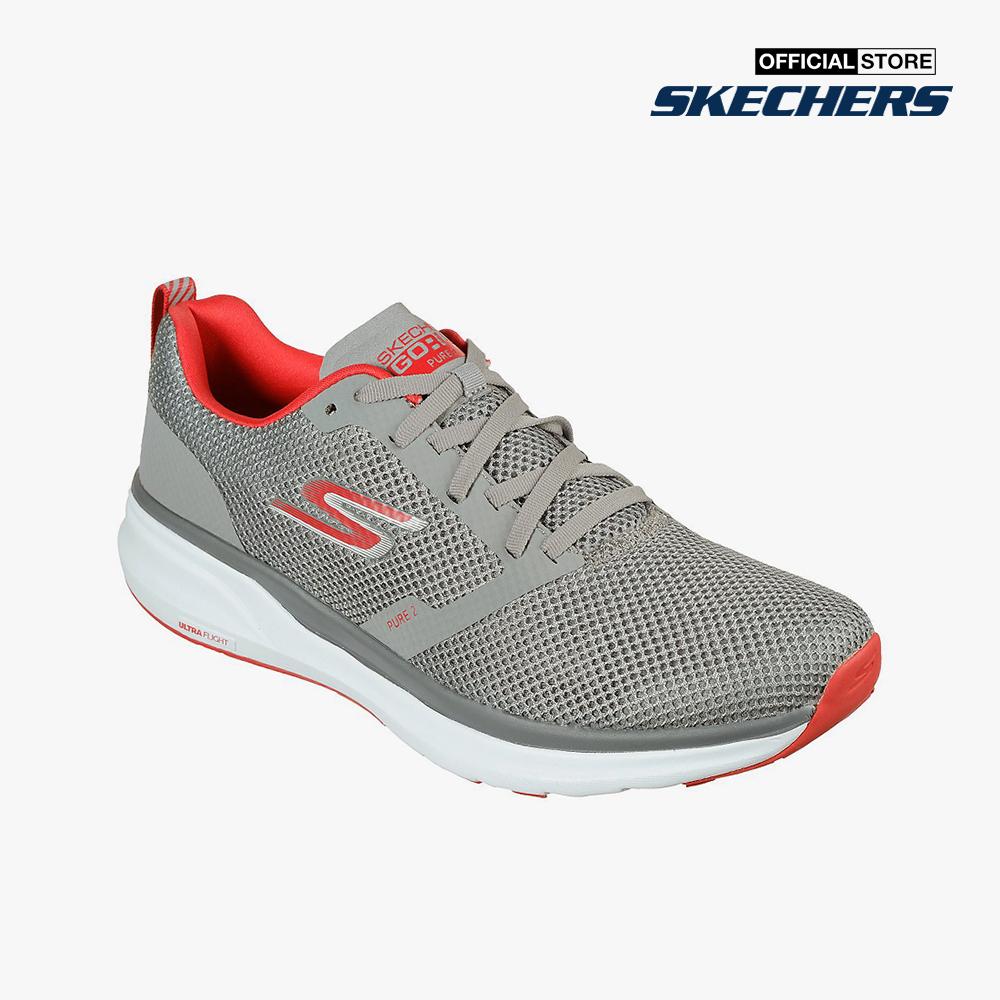 SKECHERS - Giày sneaker nam Go Run Pure 2 Tech Running 246012-CCRD