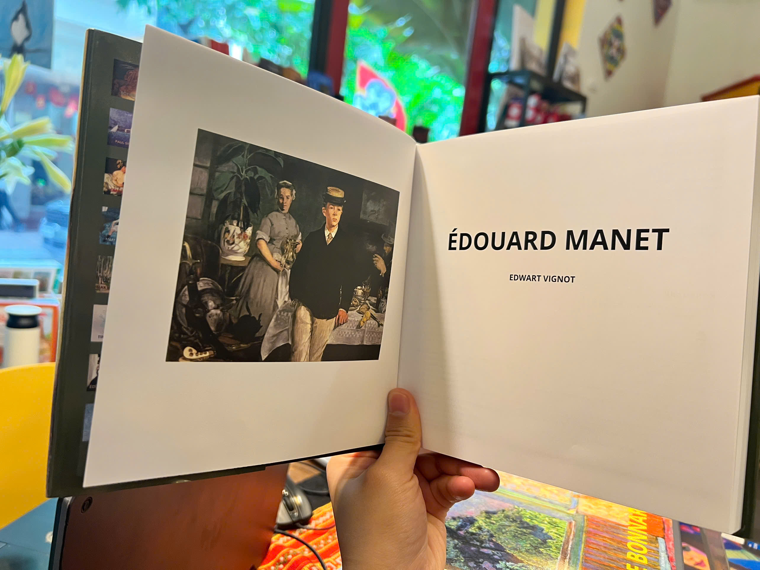 Sách - Edouard Manet by Edwart Vignot | Art &amp; Design / Ngoại văn Bìa cứng Nhập khẩu UK / Nghệ thuật