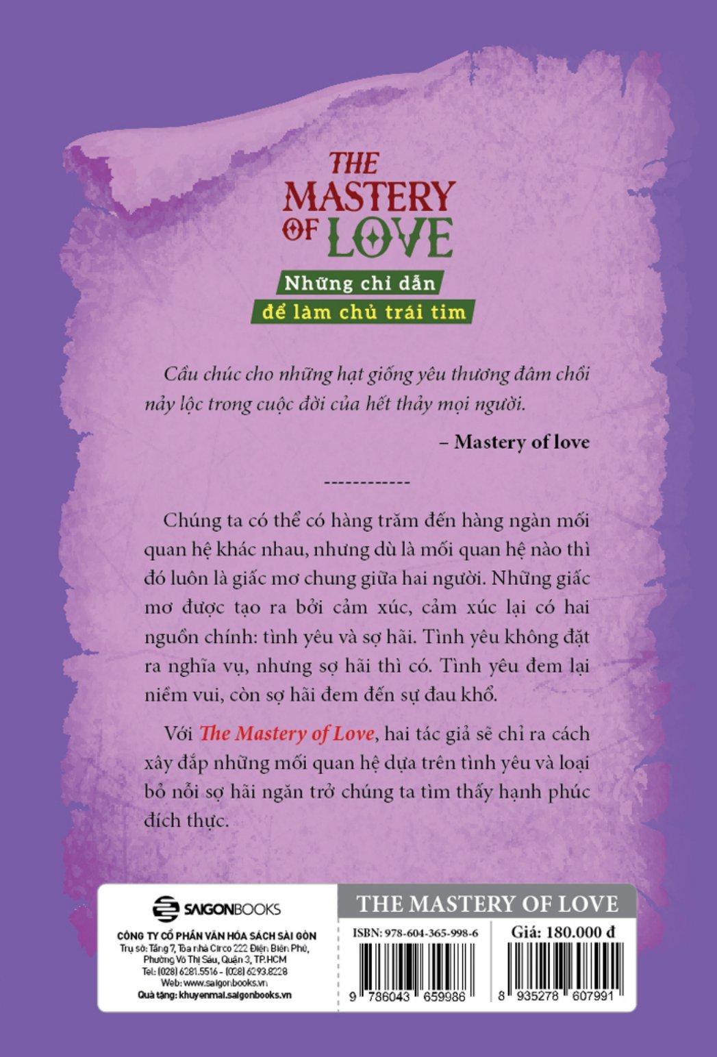 The Mastery Of Love - Những Chỉ Dẫn Để Làm Chủ Trái Tim