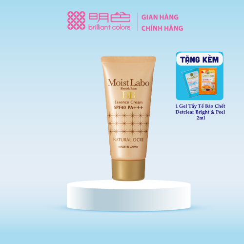 KEM TRANG ĐIỂM MOIST-LABO BB MATTE CREAM (NATURAL OCRE) ( MS03) - Tặng kèm 1 bông Makeup Stronge