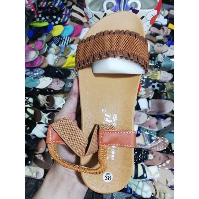 Sandal bảng nhún ngang siêu đẹp