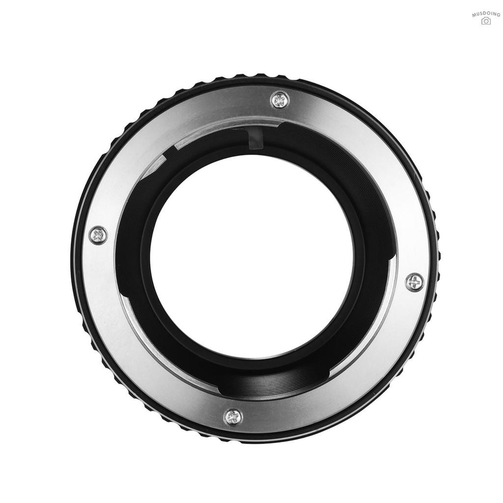 Fikaz OM-M4/3 Lens Mount Adapter Ring Aluminum Alloy Compatible with Olympus OM Mount Lens to Olympus Panasonic M4/3 Mic